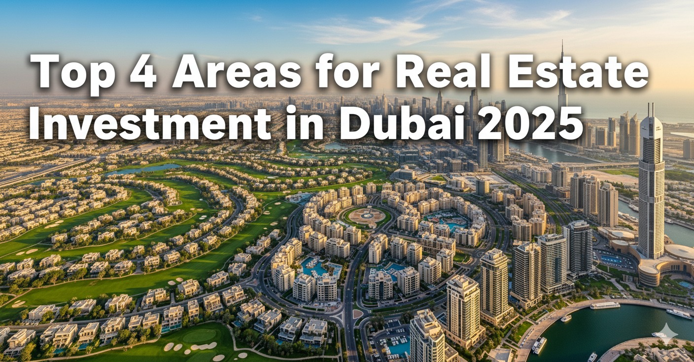 Top 4 Areas for Real Estate Investment in Dubai 2025